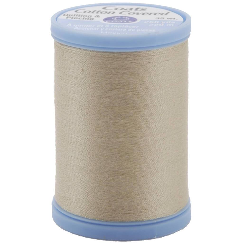 Coats Cotton Covered Quilting &amp; Piecing Thread 250yds Ecru