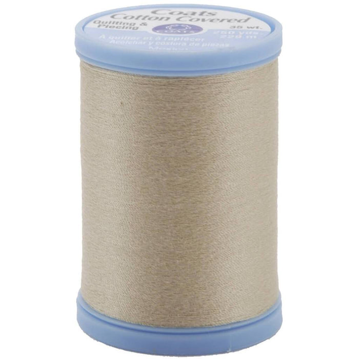 Coats Cotton Covered Quilting & Piecing Thread 250yds Ecru