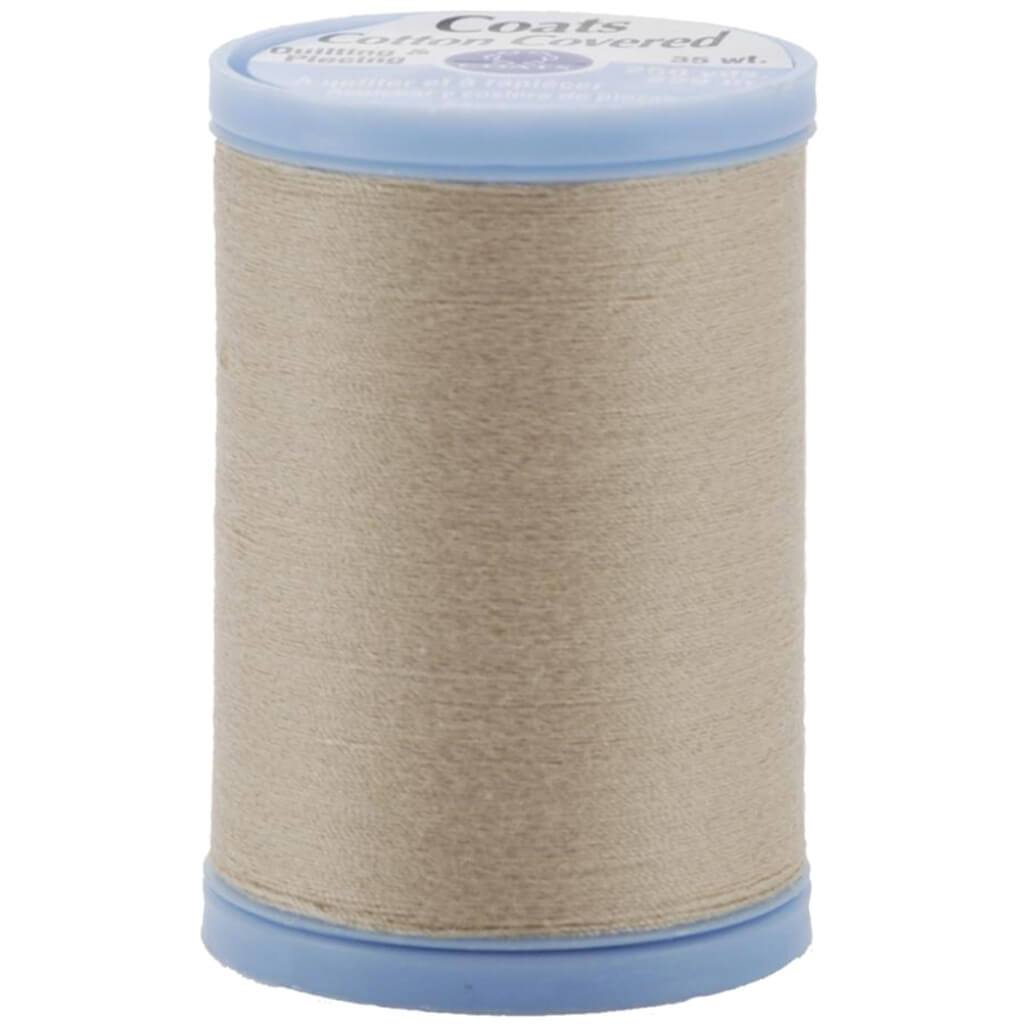 Coats Cotton Covered Quilting &amp; Piecing Thread 250yds Buff