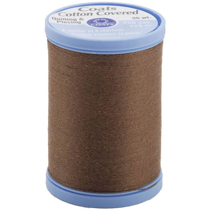 Coats Cotton Covered Quilting & Piecing Thread 250yds Summer Brown