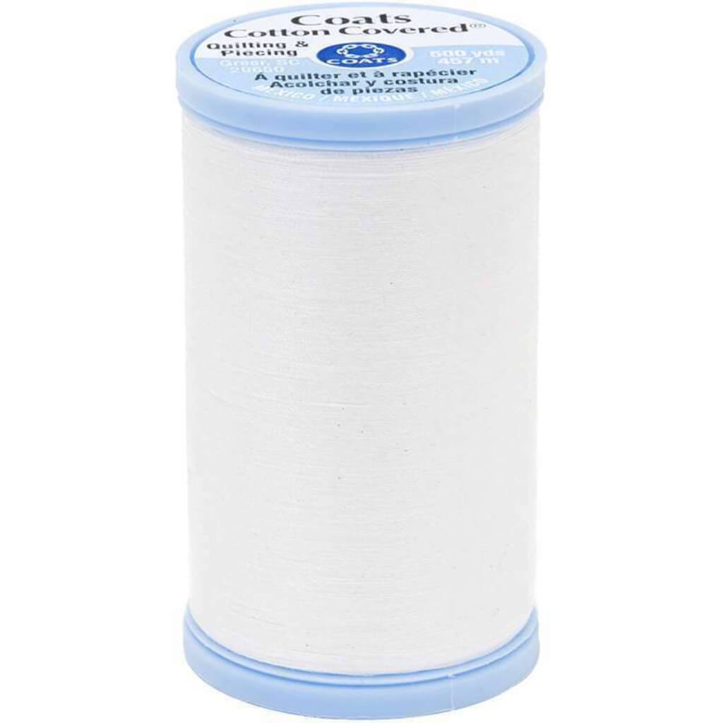 Quilting &amp; Piecing Thread 500yd White