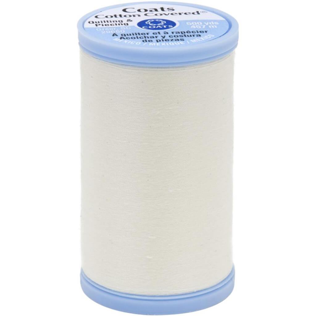 Cotton Covered Quilting &amp; Piecing Thread 500yd Winter White