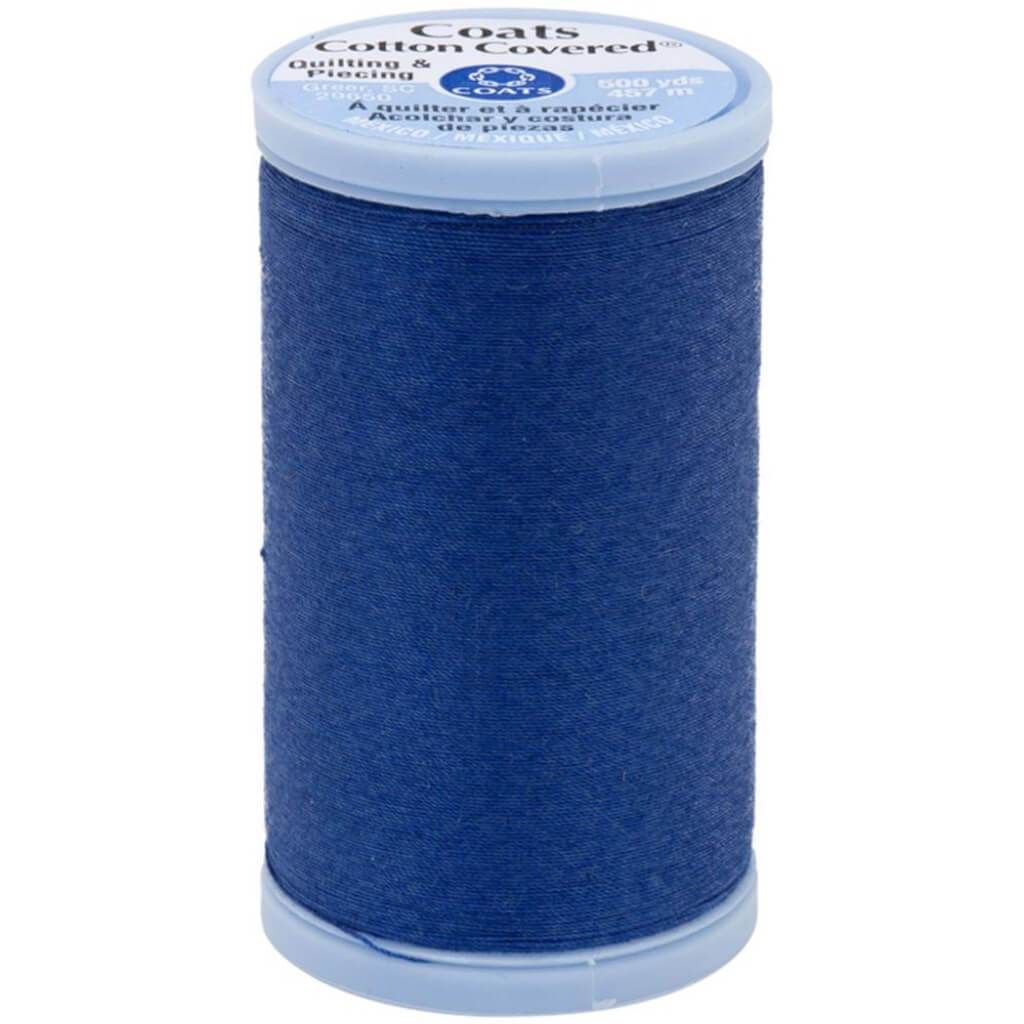 Coats Cotton Covered Quilting &amp; Piecing Thread 500yd Yale Blue