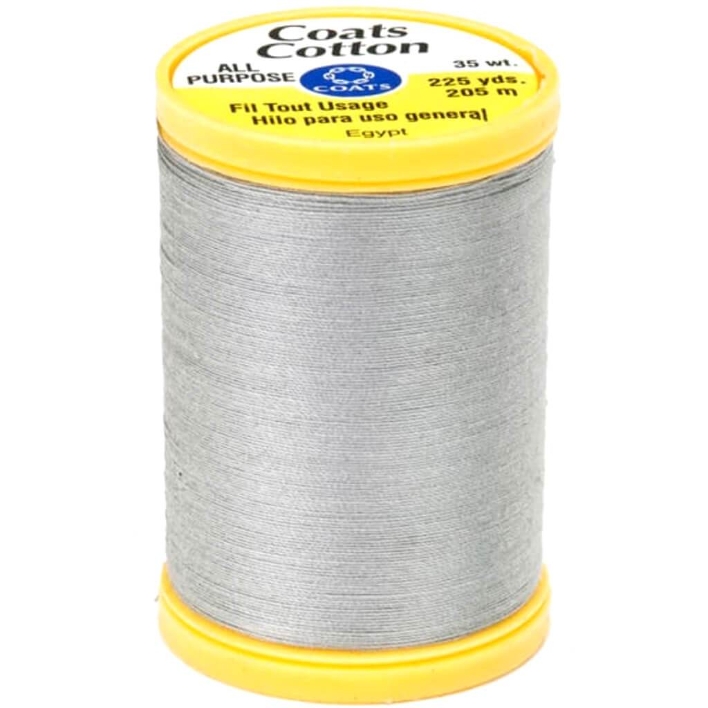 Coats General Purpose Cotton Thread 225yd Nugrey