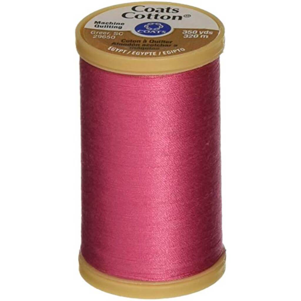 Coats Machine Quilting Cotton Thread 350yds Hot Pink