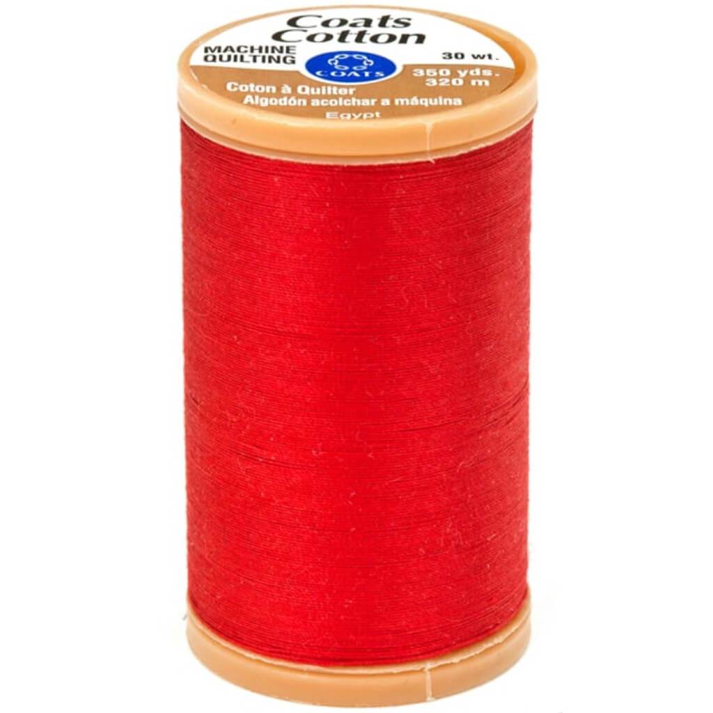 Coats Machine Quilting Cotton Thread 350yds Red