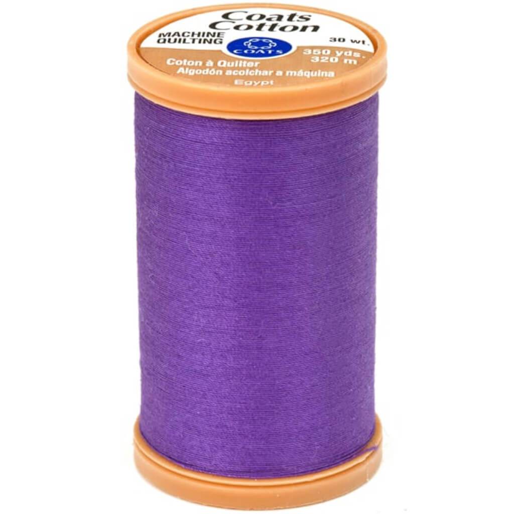 Coats Machine Quilting Cotton Thread 350yds Deep Violet