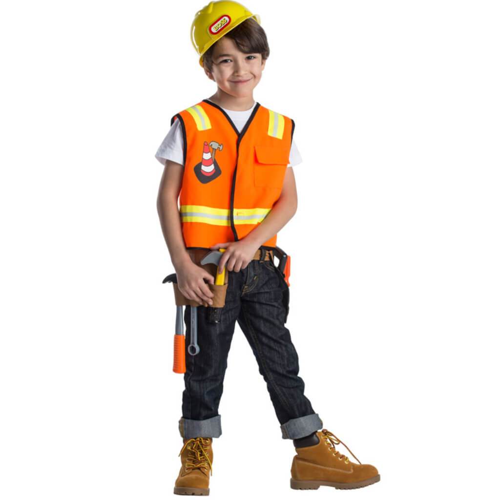 Construction Worker Role Play Costume Set 