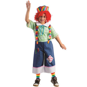 Rainbow Rag Boy Costume