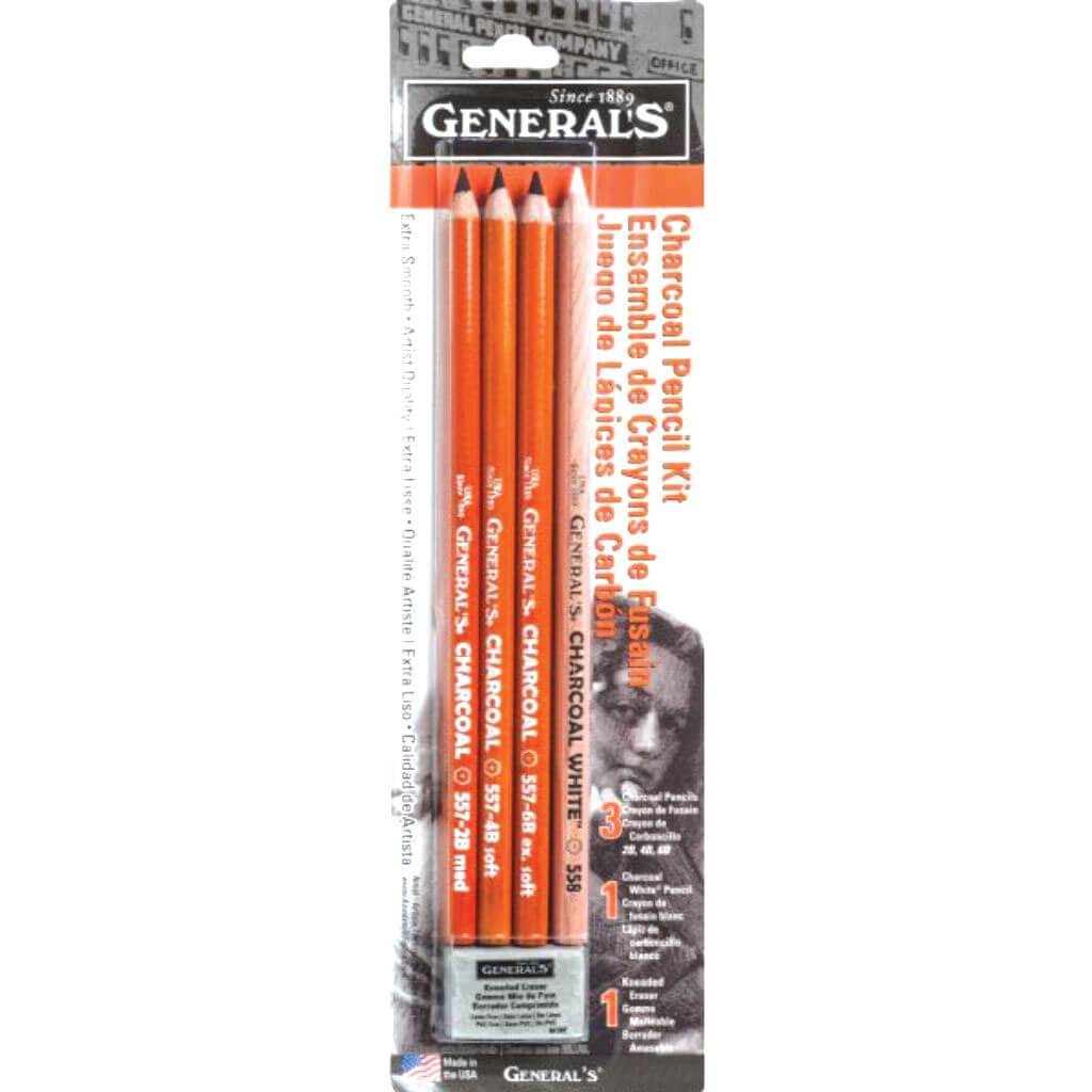 Charcoal Pencil Kit