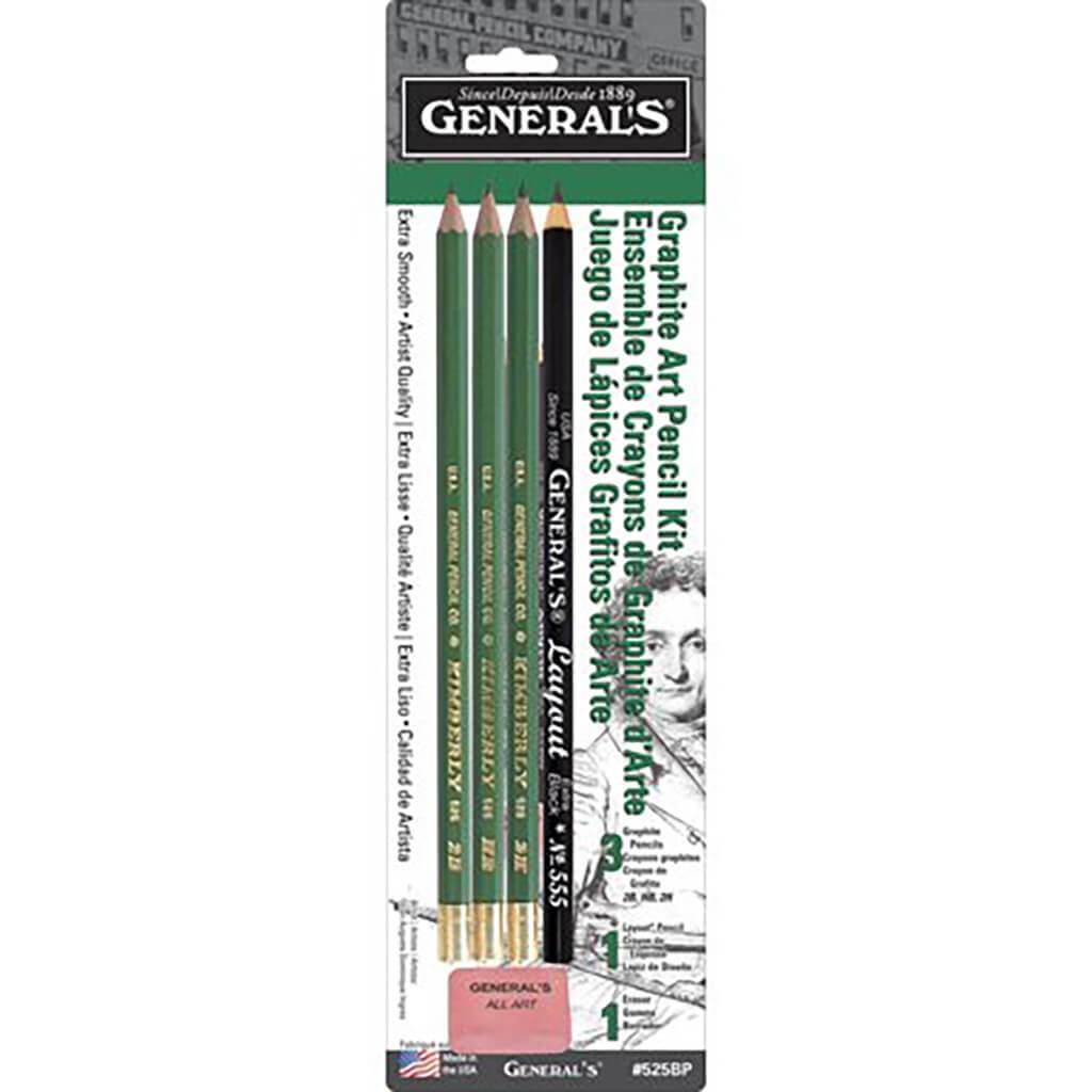 Graphite Art Pencil Kit