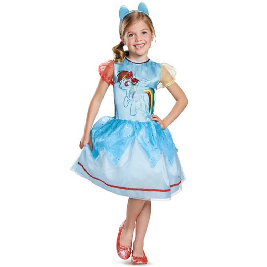 Rainbow Dash Classic Costume (3-4) X-Small