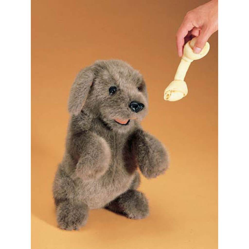 Sitting Dog Puppet 