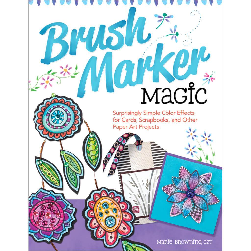 BRUSH MARKER MAGIC BOOK