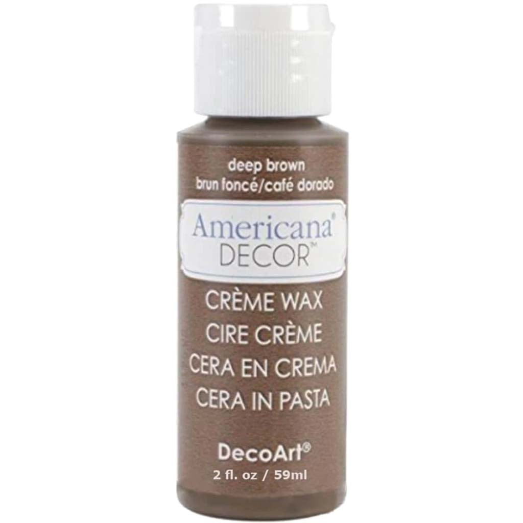 Americana Decor Creme Wax Deep Brown