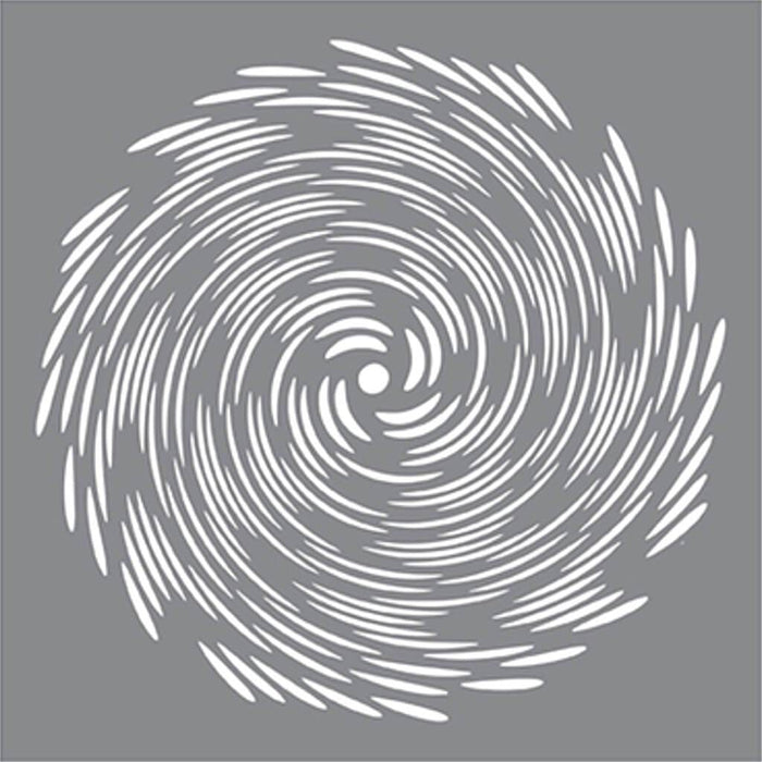 Andy Skinner Stencil Tornado 8in x 8in