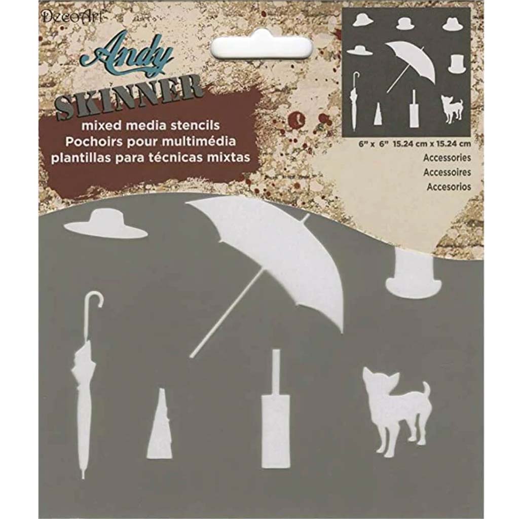 Andy Skinner Stencil Accessories 6in X 6in