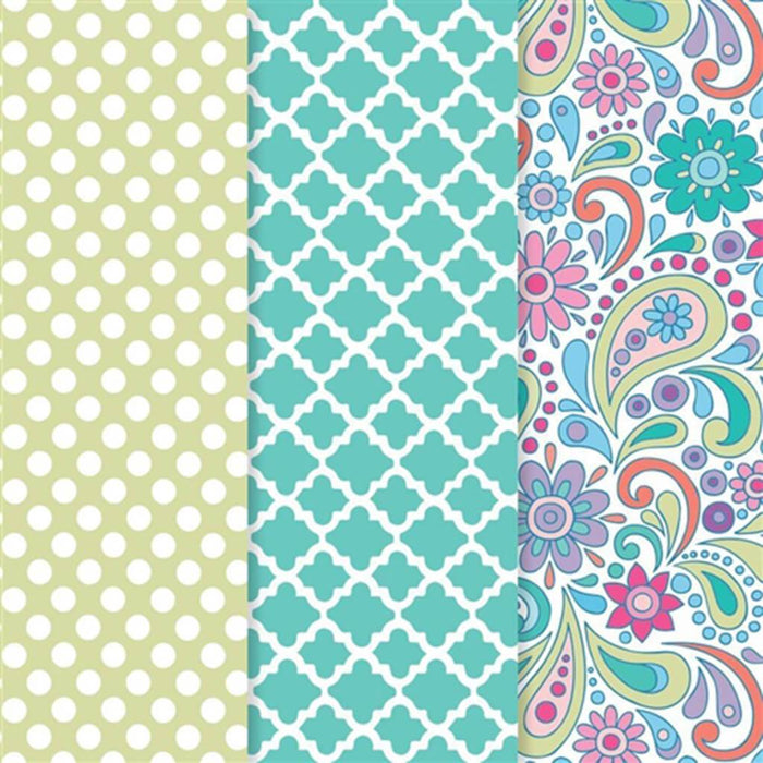 Decou-Page Paper Paisley Punch 12X16