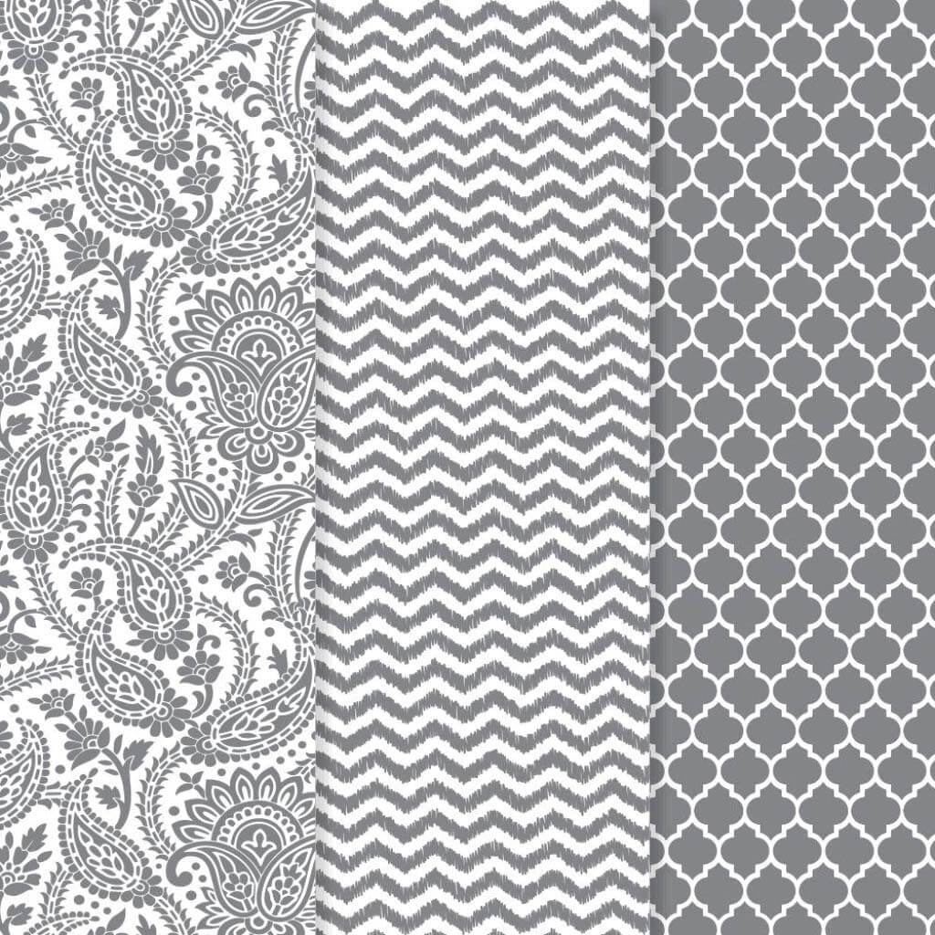 Decou-Page Paper Silver Trends 12X16