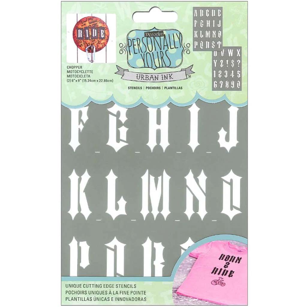 URBAN INK CHOPPER 6IN X 9IN