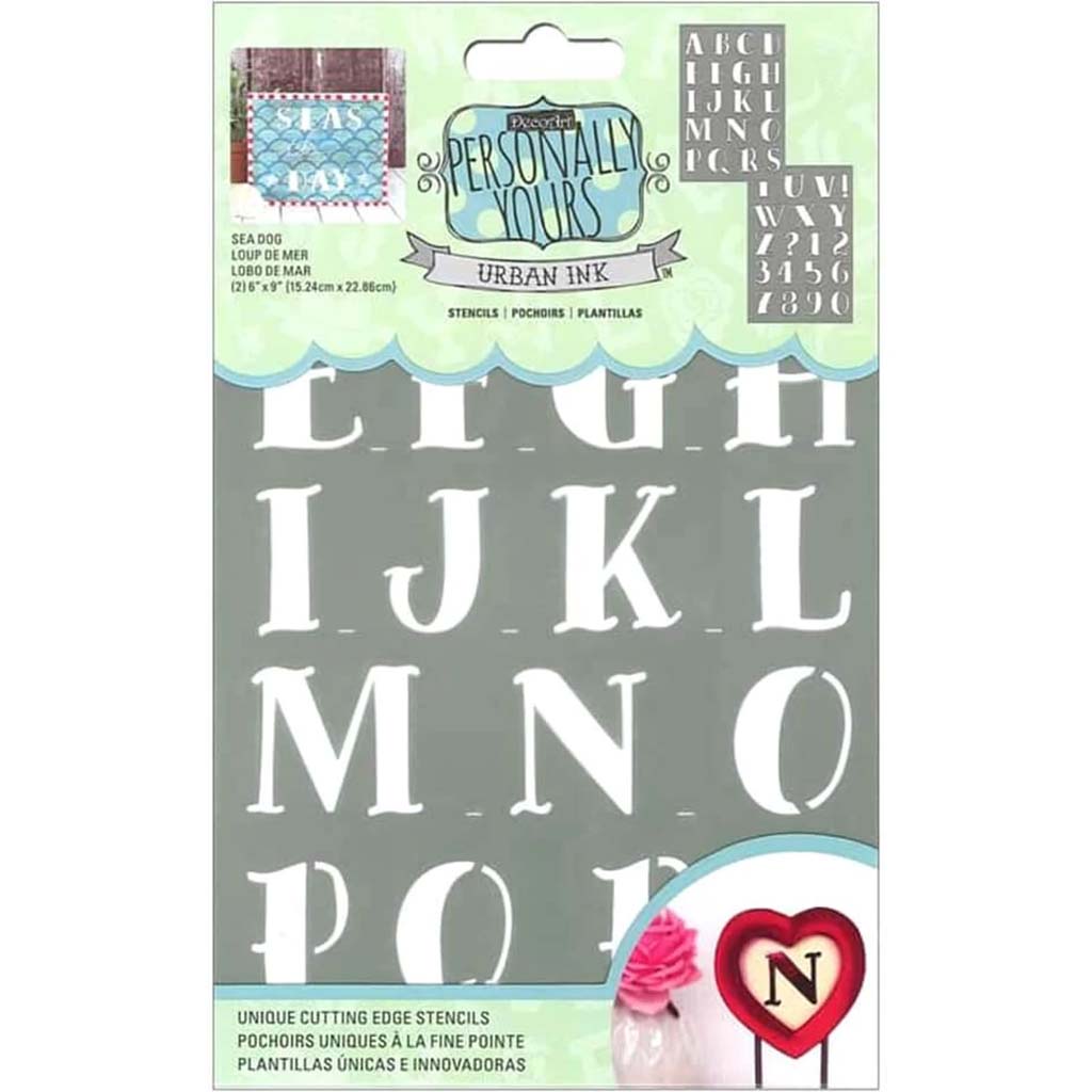 URBAN INK SEA DOG 6IN X 9IN