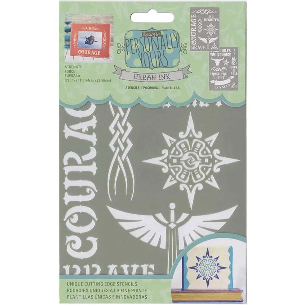 URBAN INK STRENGTH 6IN X 9IN