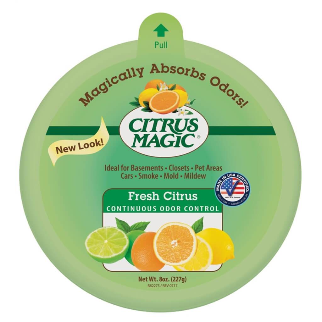 Citrus Magic Solid Air Freshener 8oz Fresh Citrus 