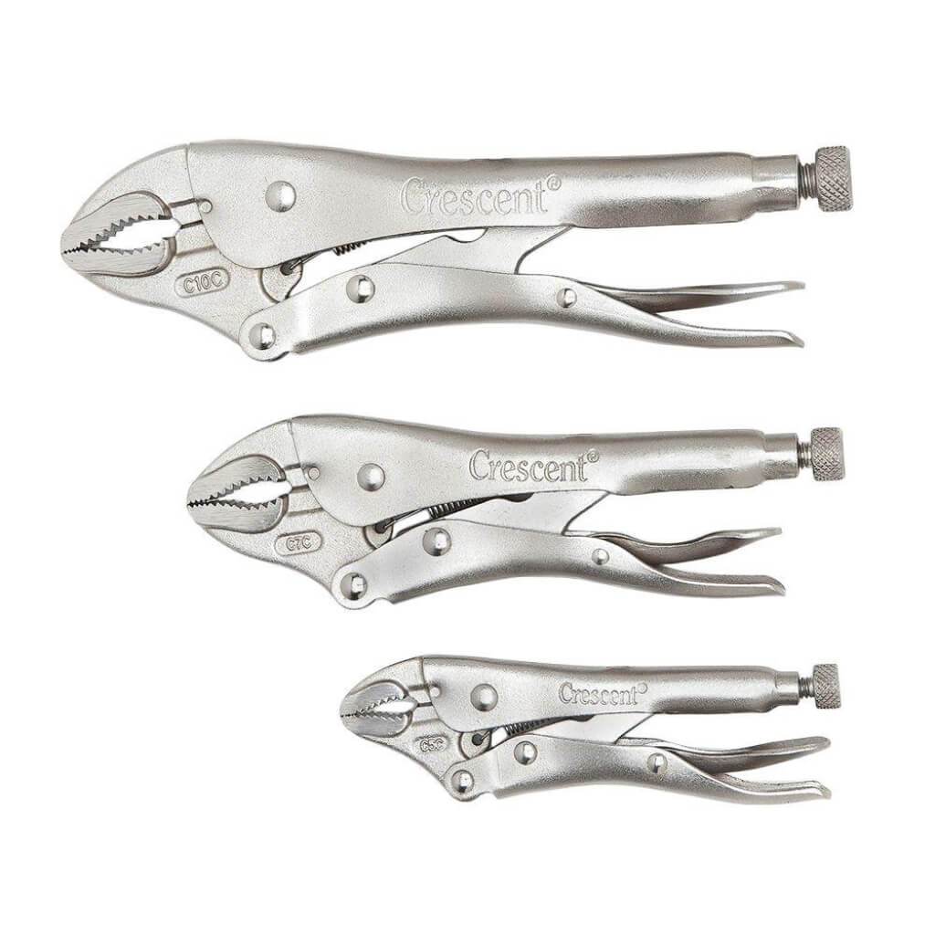 CRESCENT 3PCS LOCKING PLIERS S 