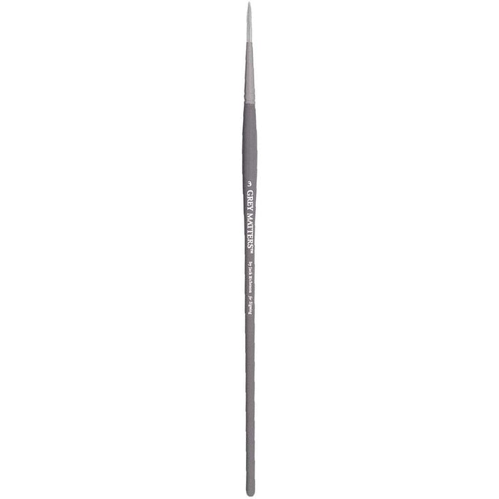 Grey Matters Synthetic Brush for Signing Round size 3
