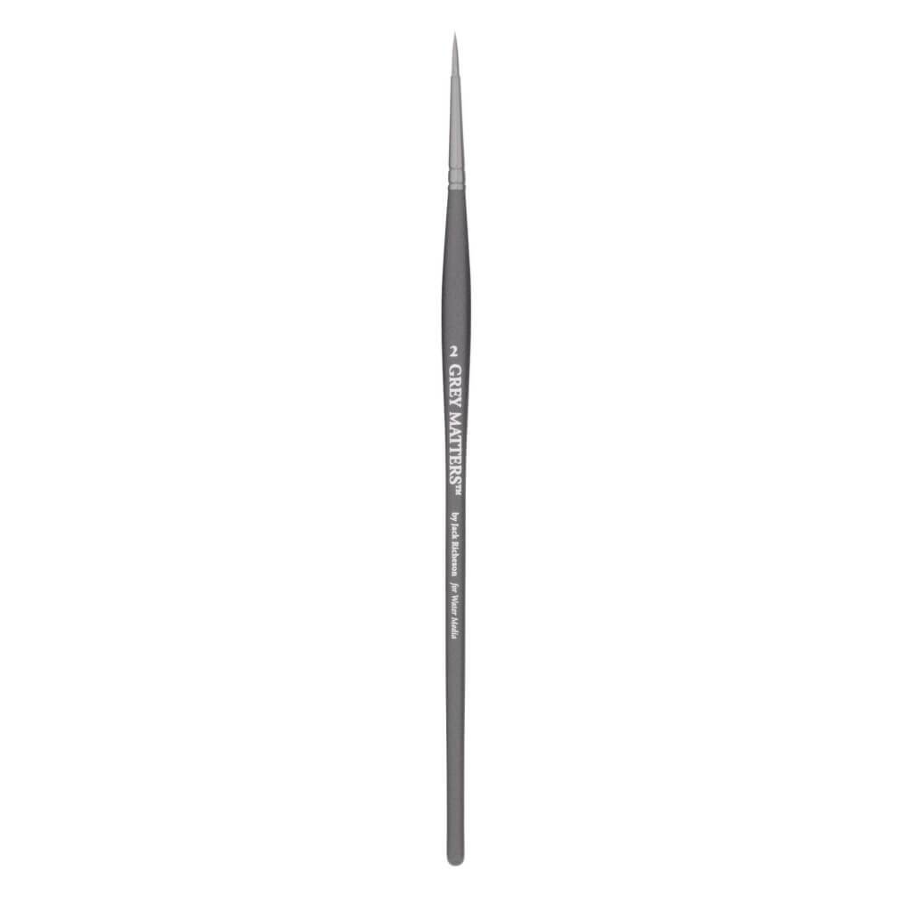 Gray Matters Synthetic Water Media Brush Round