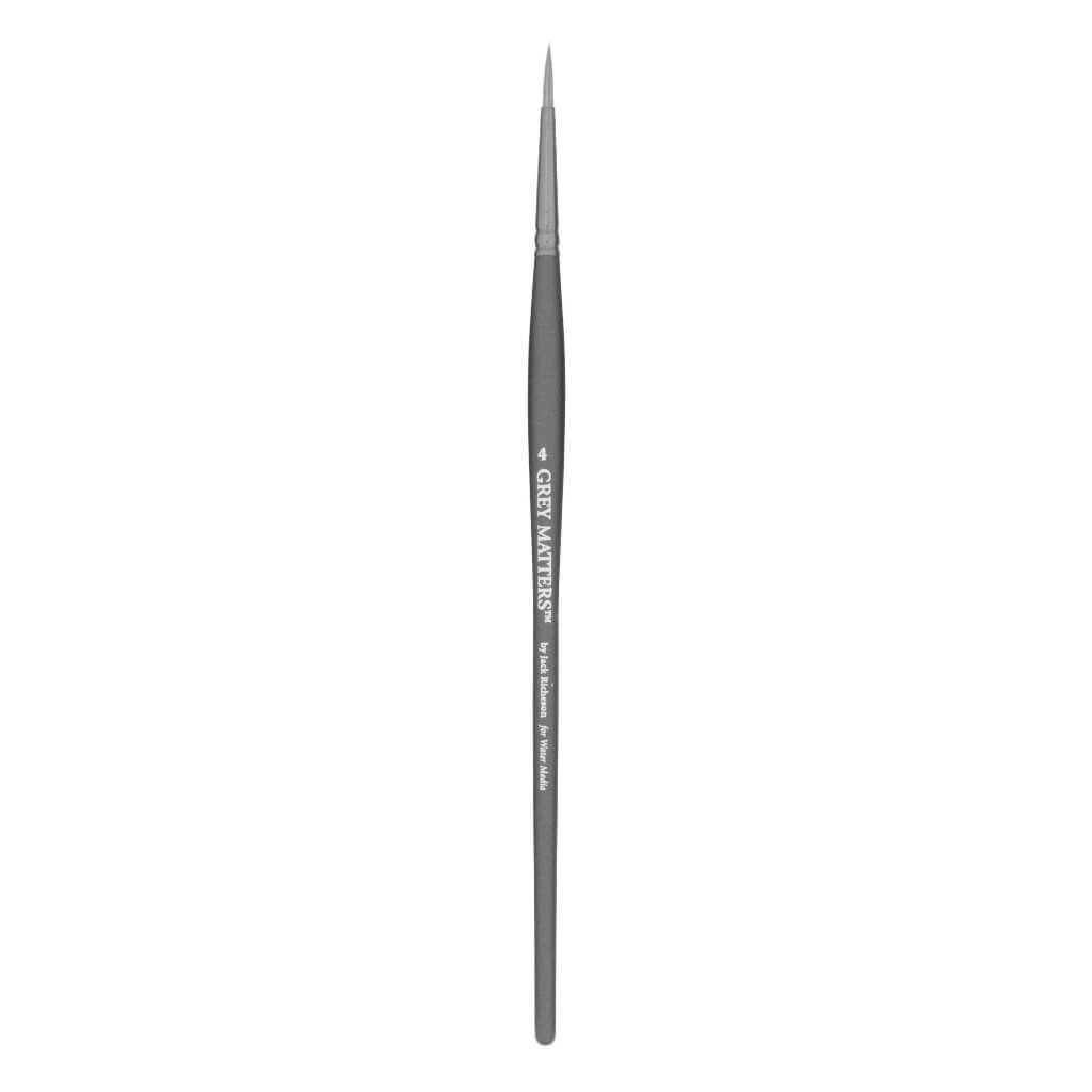 Gray Matters Synthetic Water Media Brush Round