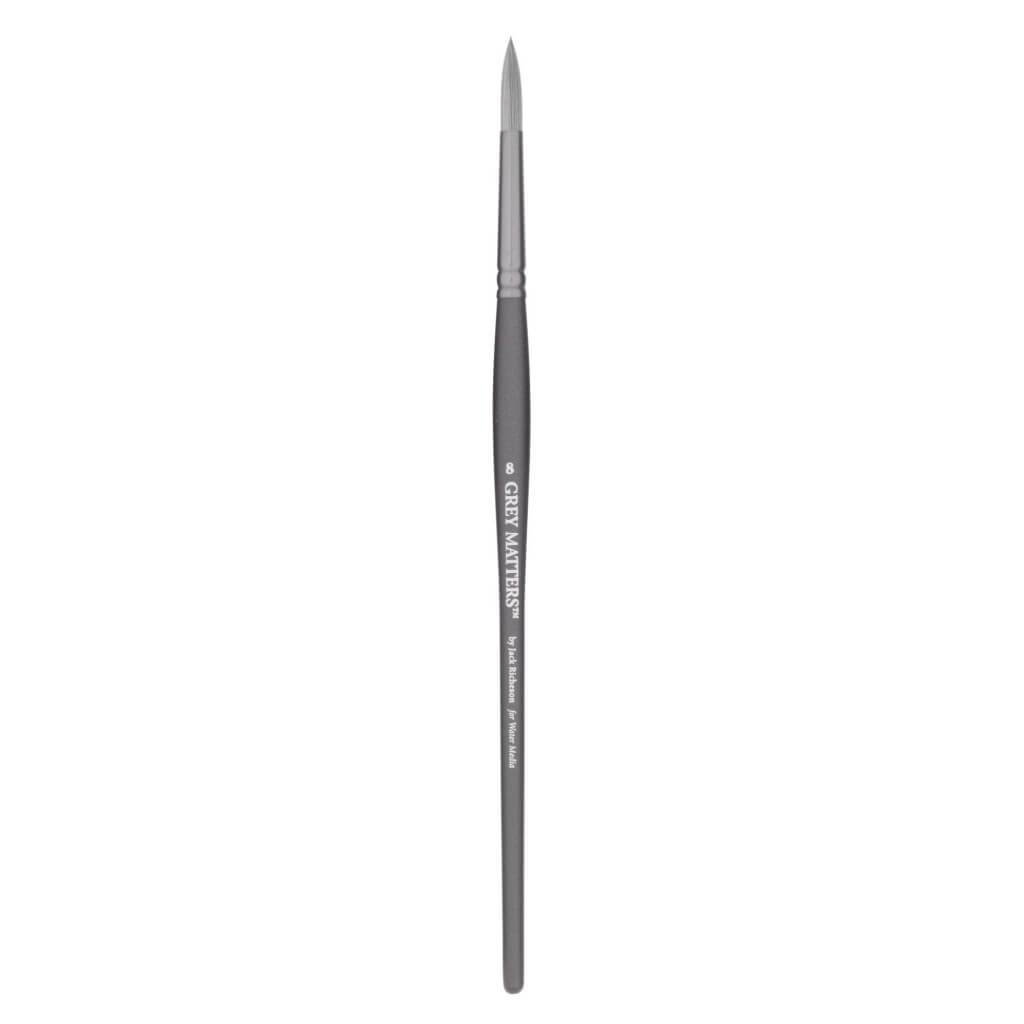Gray Matters Synthetic Water Media Brush Round
