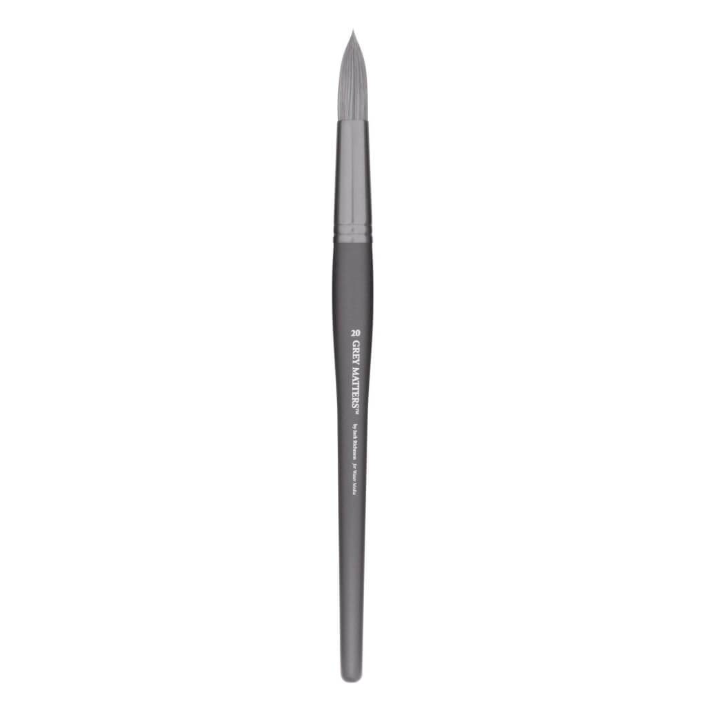 Gray Matters Synthetic Water Media Brush Round