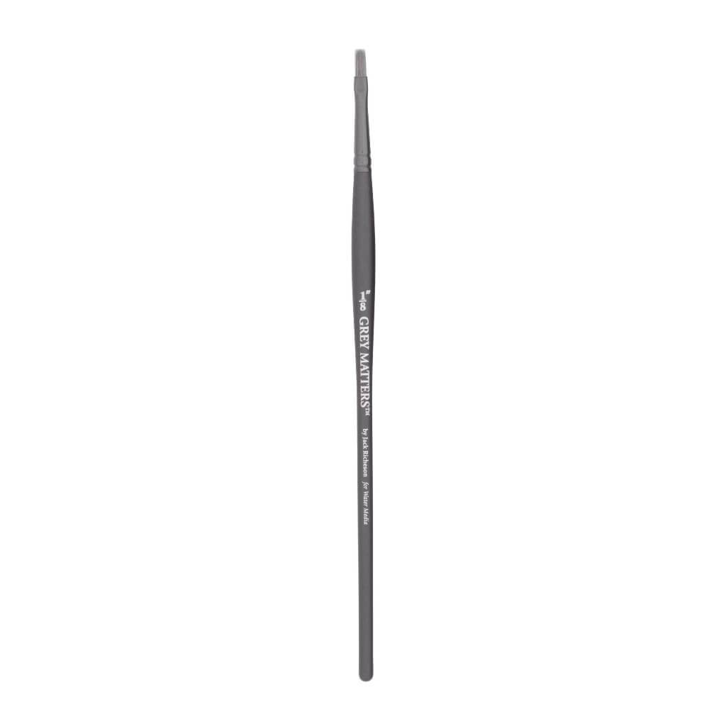 Gray Matters Synthetic Water Media Brush Flat