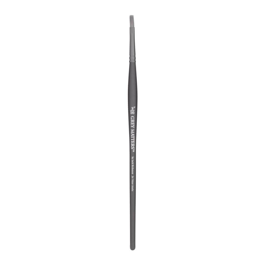 Gray Matters Synthetic Water Media Brush Flat