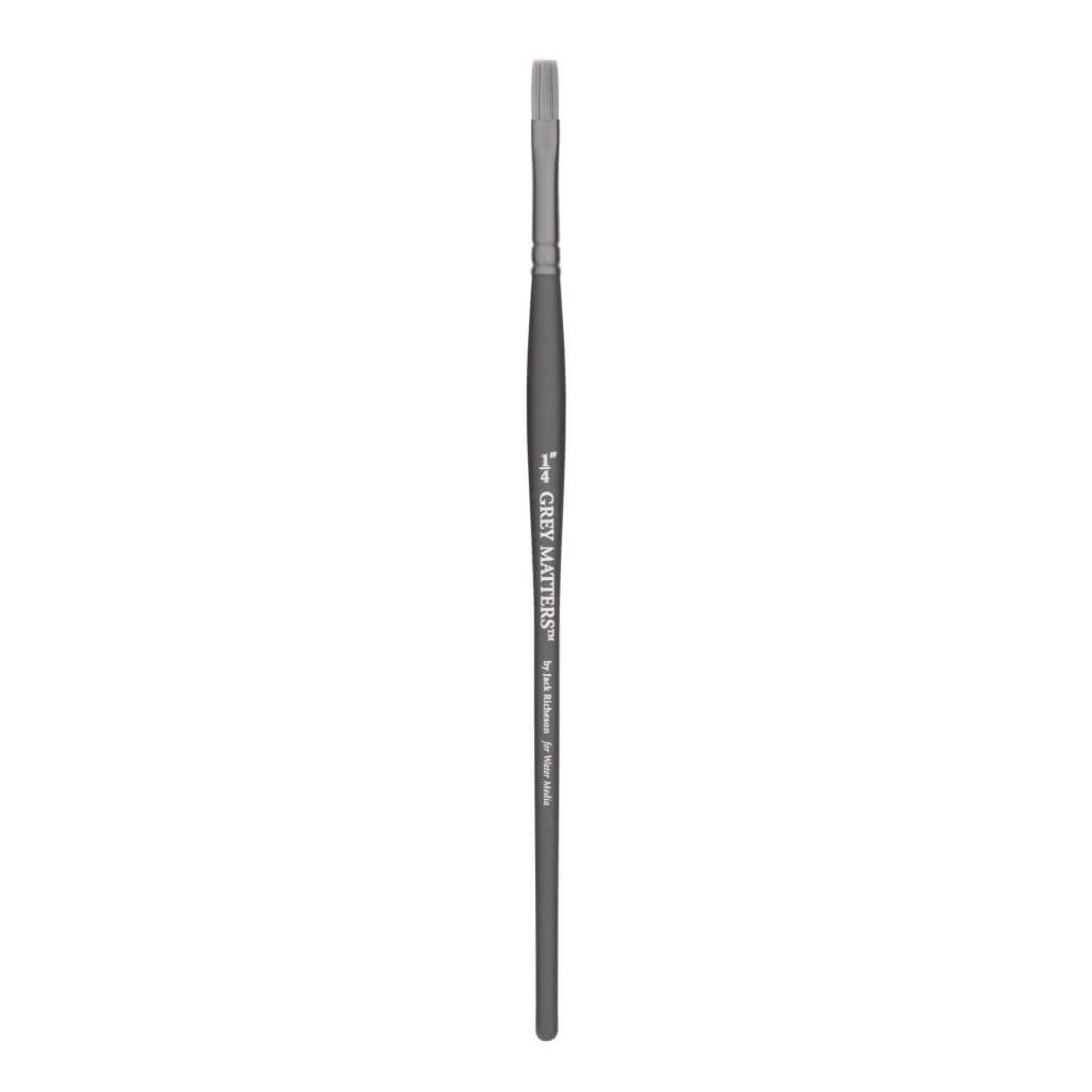 Gray Matters Synthetic Water Media Brush Flat