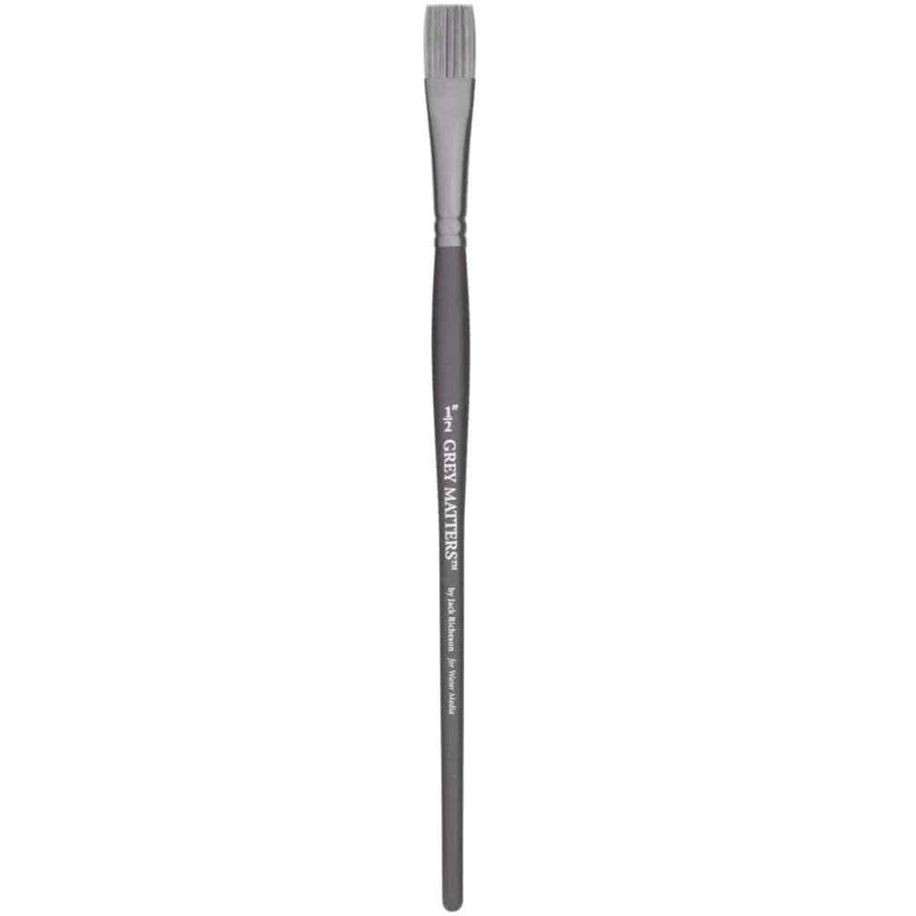 Gray Matters Synthetic Water Media Brush Flat