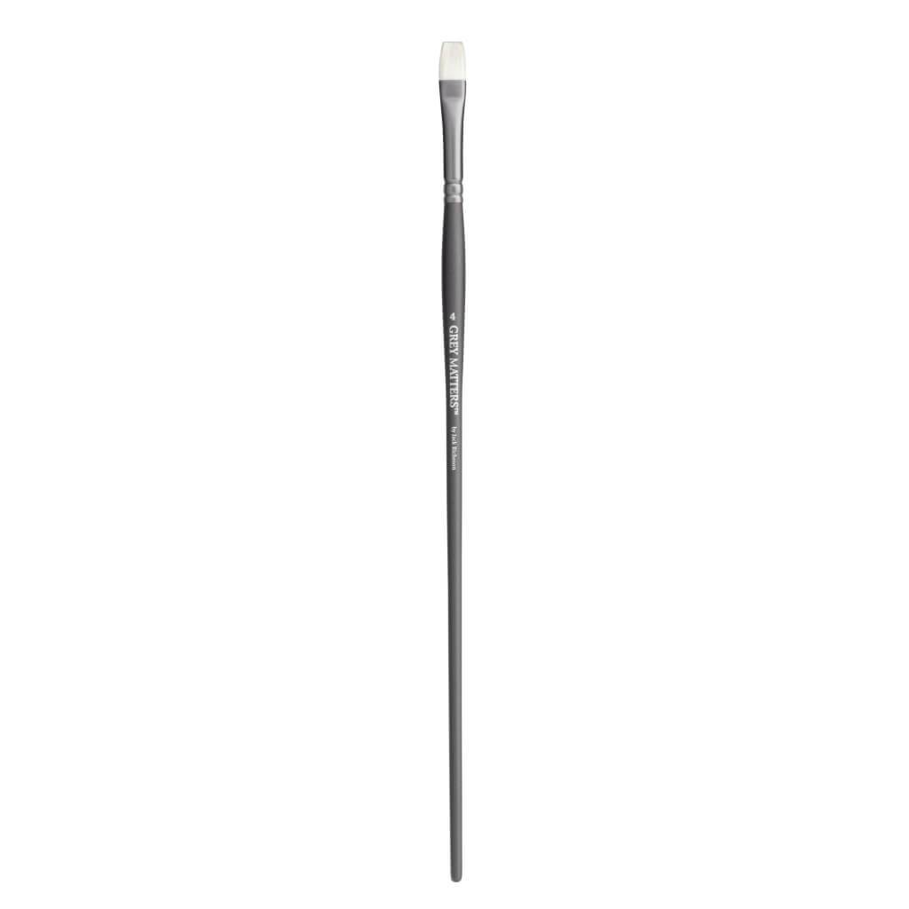 Gray Matters Interlock Bristle Bright Series Long Handle