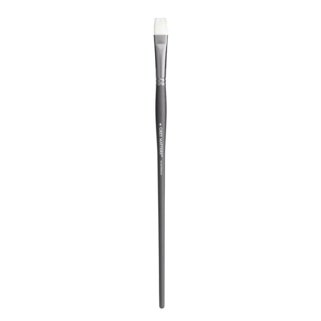 Gray Matters Interlock Bristle Bright Series Long Handle