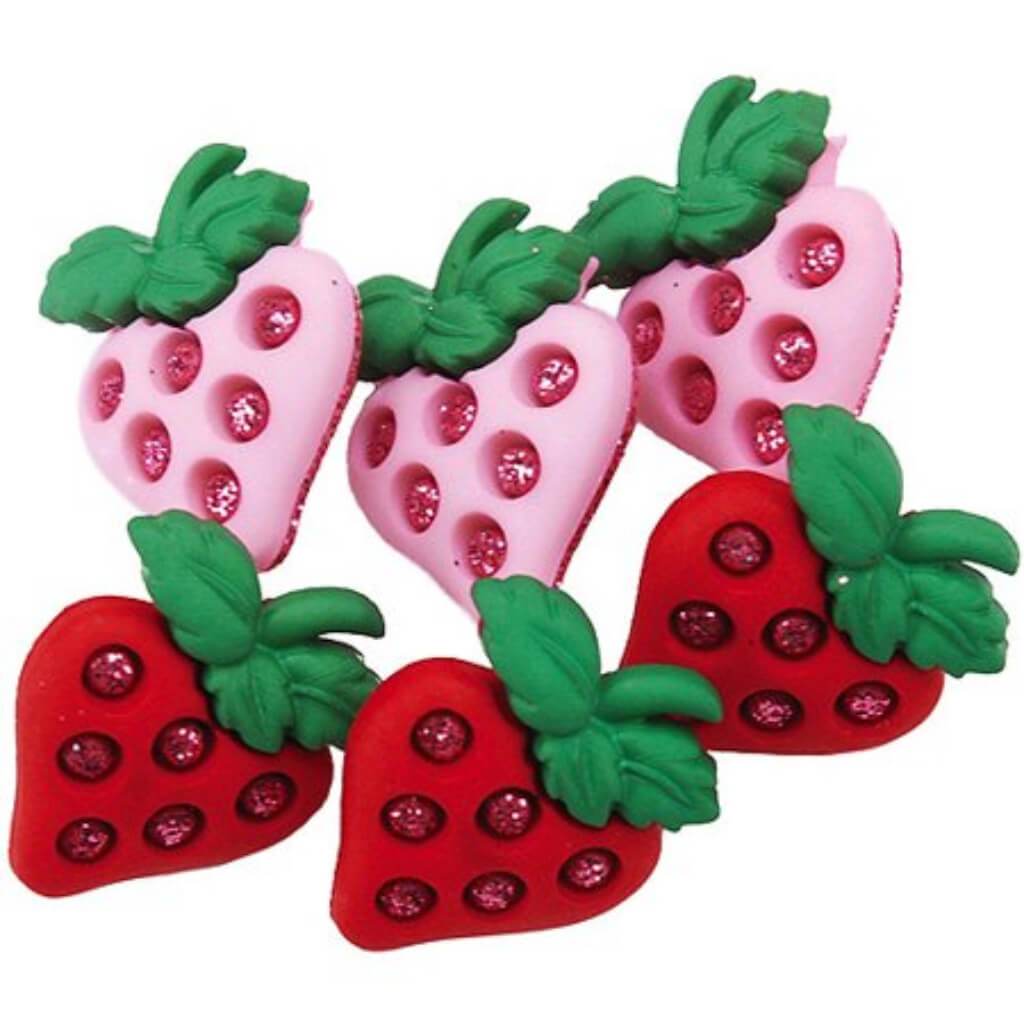 Dress It Up Embellishments Strawberry Fields