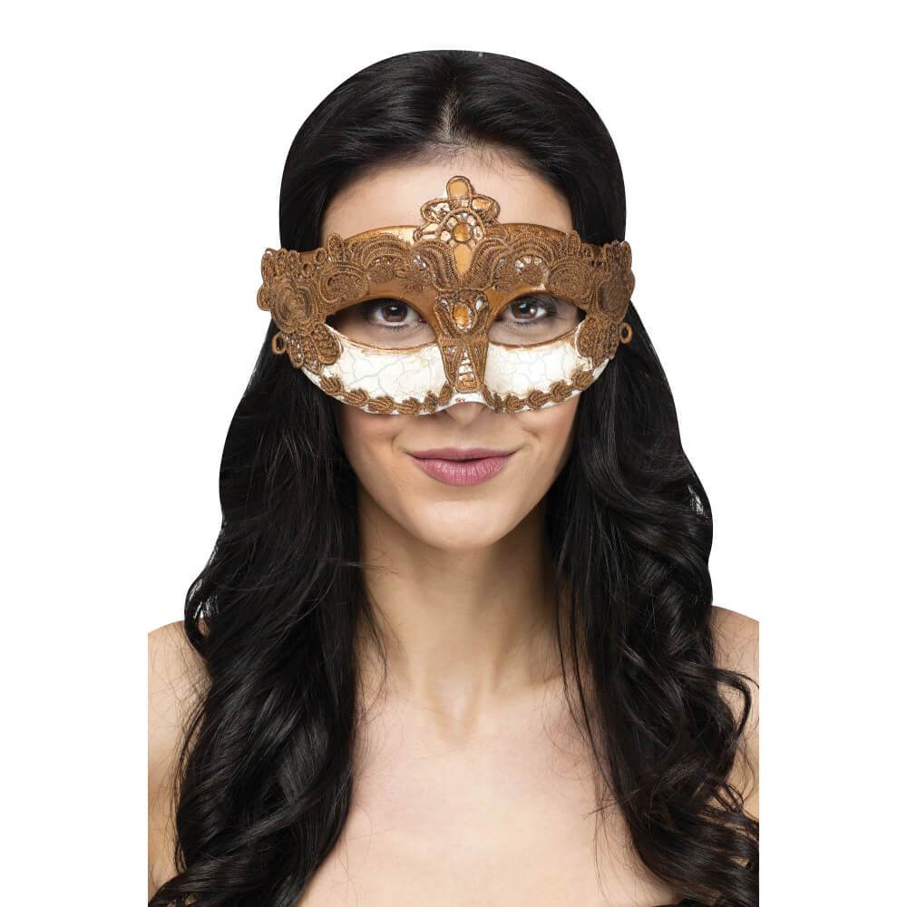 Lace Crackle Eye Mask 