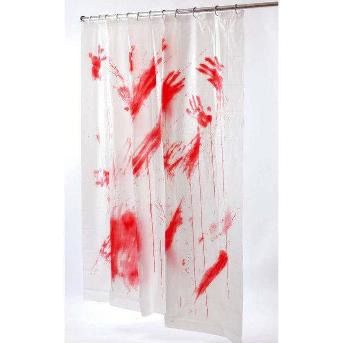 Bloody Shower Curtain 