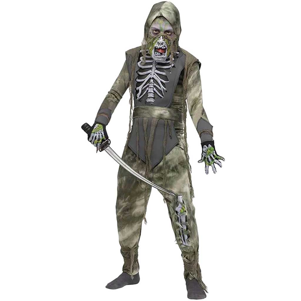 Zombie Ninja Costume 