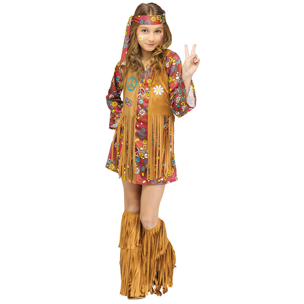 Peace and Love Hippie Costume 