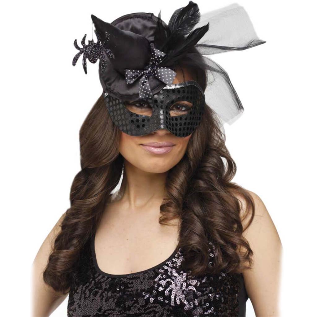 Sexy Rich Witch Masquerade Venetian Mask 