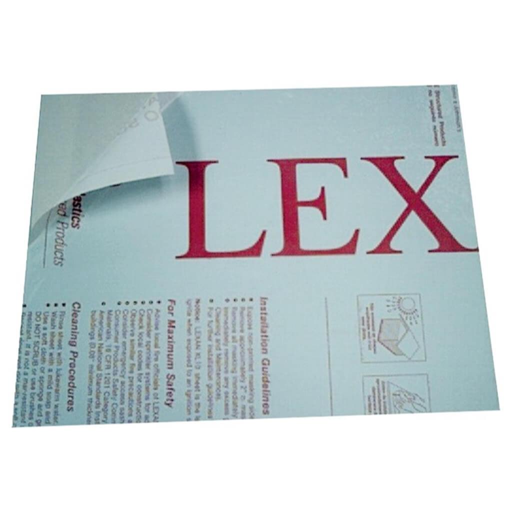 093 CLEAR LEXAN 3PK 48in x 96in 