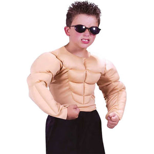 Kids Muscle Shirt Costume 