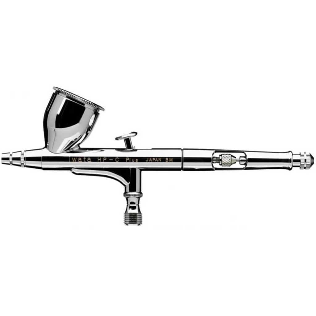 Iwata High Performance HP-C Plus Gravity Feed Dual Action Airbrush 