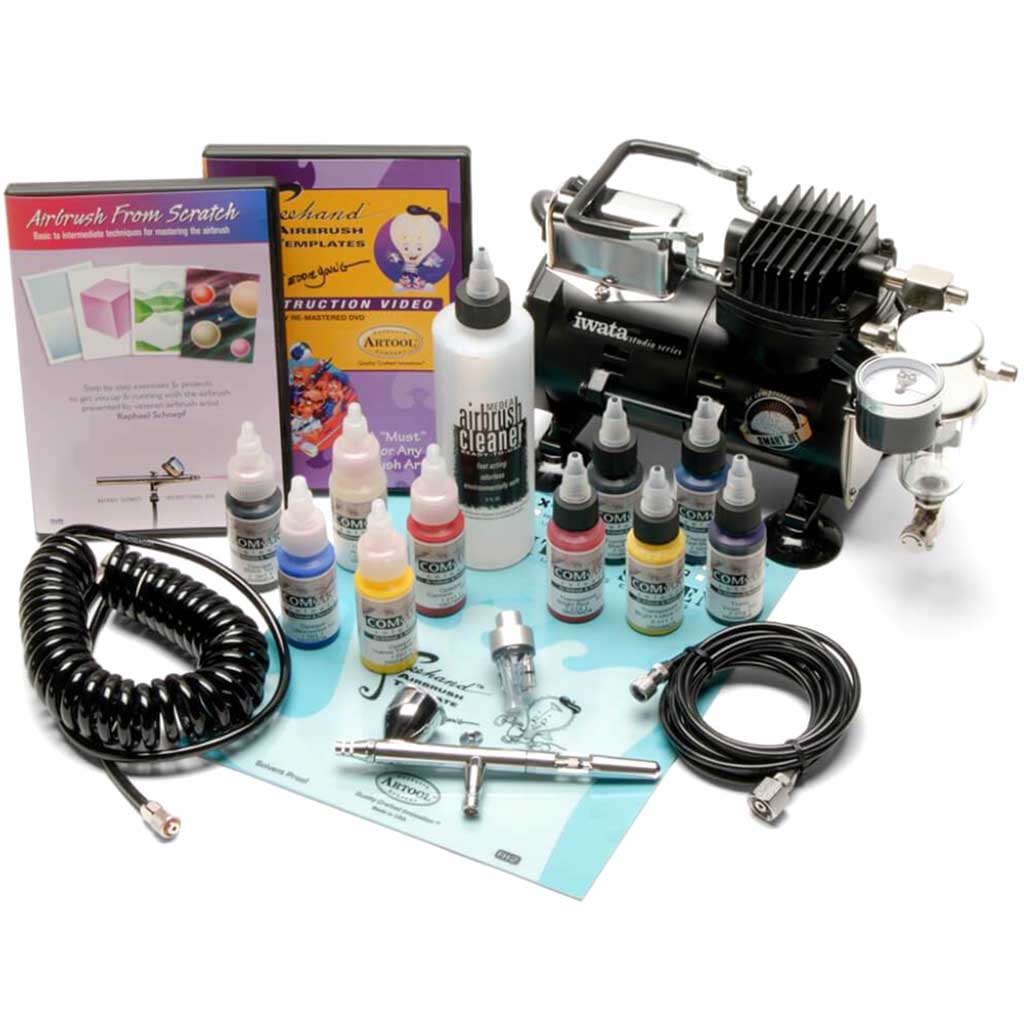 Iwata Deluxe Airbrush Set with Eclipse CS 