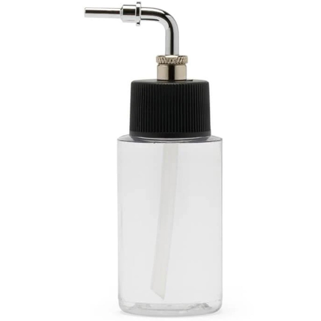 Iwata Crystal Clear 1oz Cylinder Side Feed Bottle